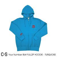 Your Number 8bit FULLZIP Hoodie "NGYstyle"