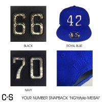 Your Number Snapback "NGYstyle MEISAI"